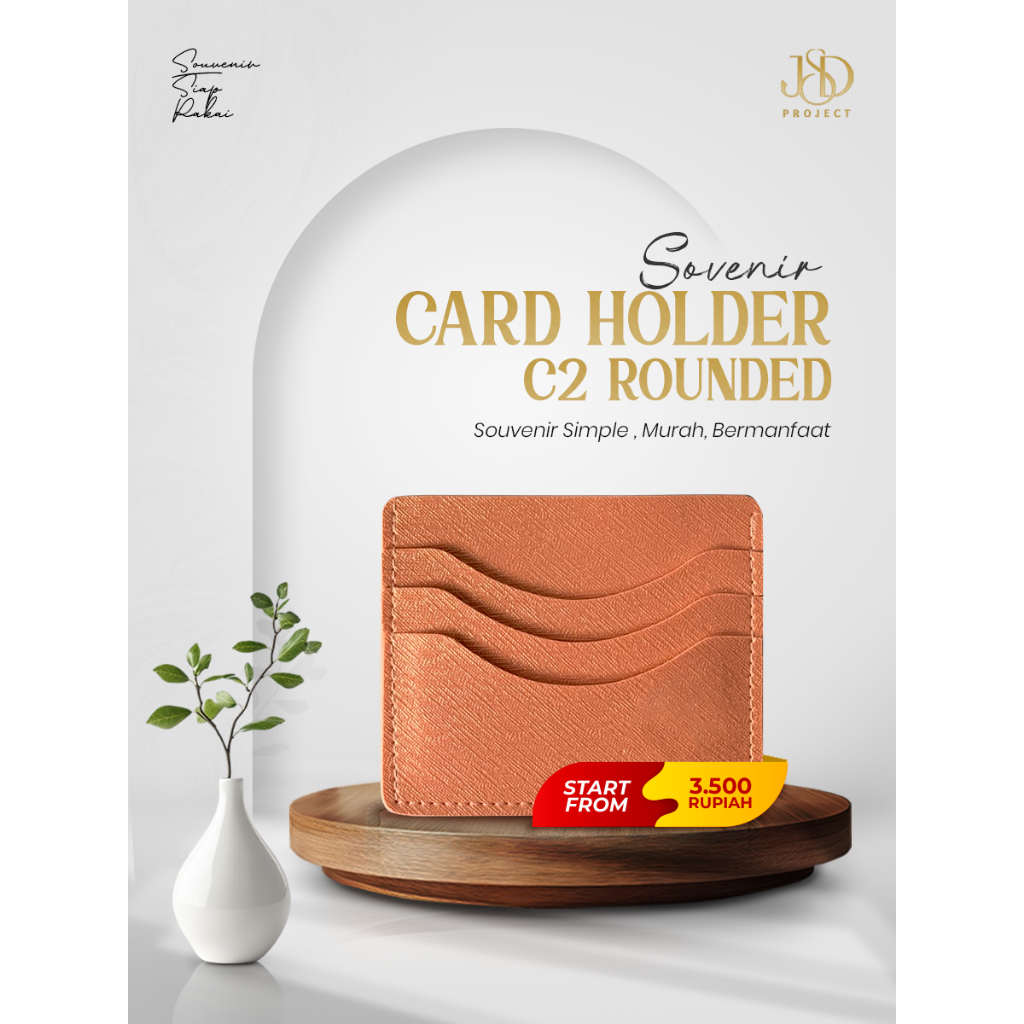 SOUVENIR PERNIKAHAN CARD HOLDER ELEGANT / CARD HOLDER 4 SLOT C2-3 / SOUVENIR PERNIKAHAN CARDHOLDER  