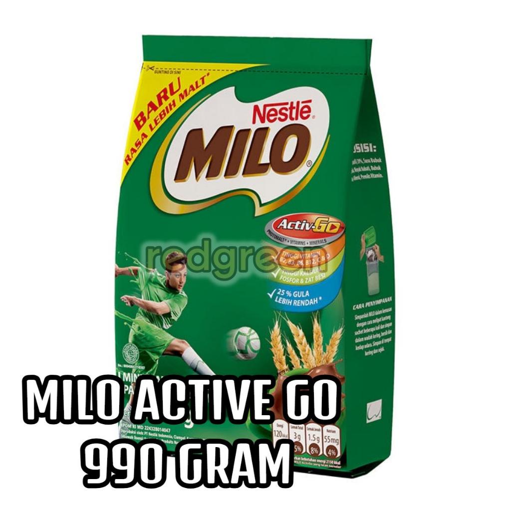 Milo Active Go 990grm milo activego 990gr susu milo active go 990grm