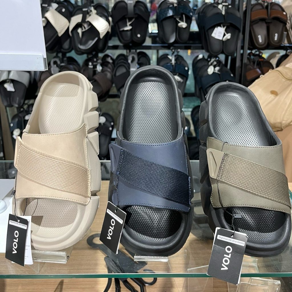 VOLO Nevada Sandal Santai Pria Anti Slip Comfy dan Empuk Original by Matahari