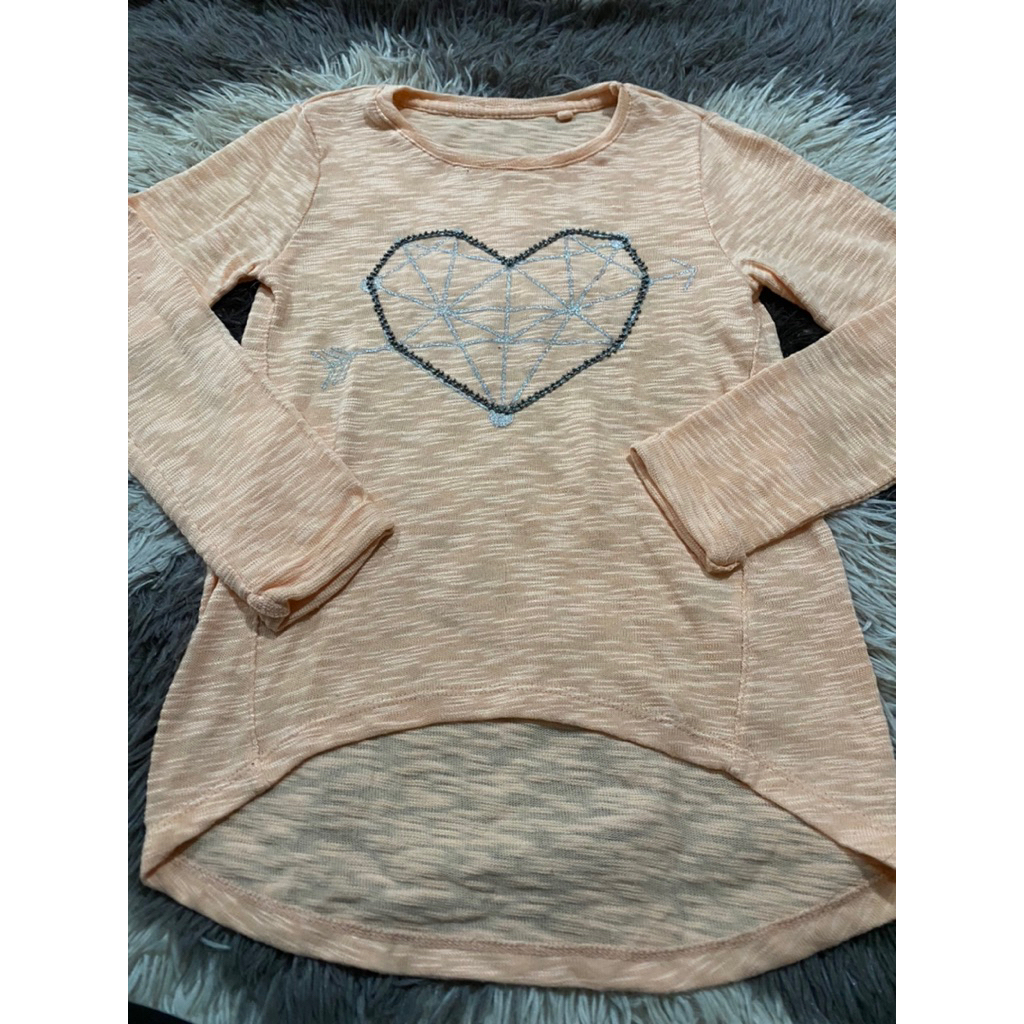 Kaos anak lengan panjang cewek