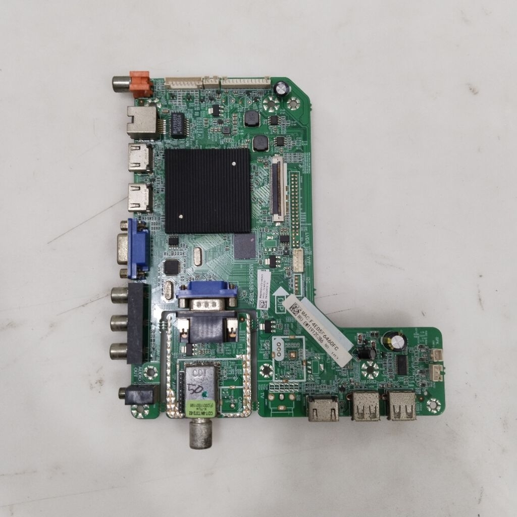 MAINBOARD - MOTHERBOARD - MB - MESIN TV LED PHILIPS 50PUT6233S