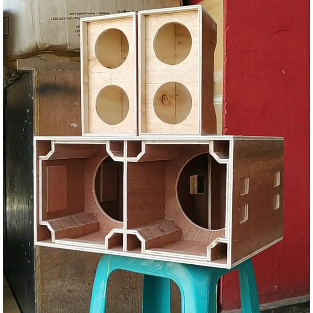 box speaker  1set sound miniatur 6in dan 4in