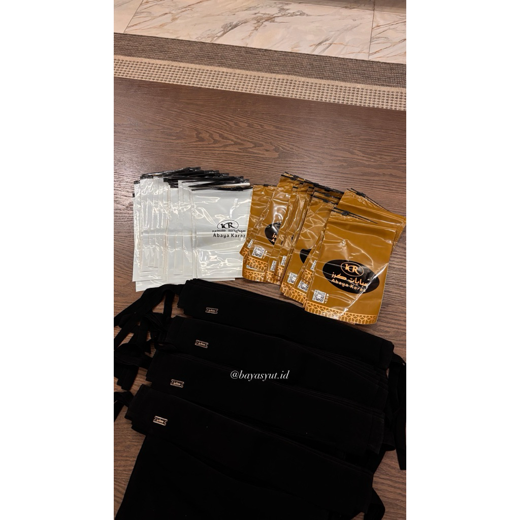 NIQAB KARAZ ORI SAUDI BANDANA PONI