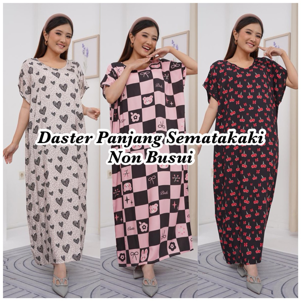 Daster Rayon Habel / CSL /JNL Semata Kaki NON BUSUI