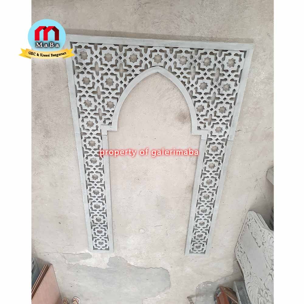 Krawangan GRC Mihrab Mushola Rumah