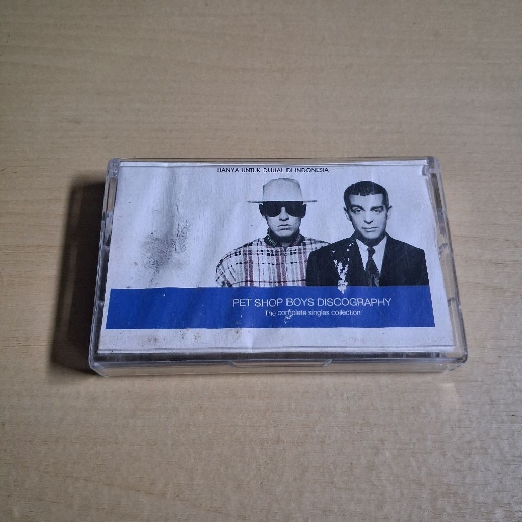 KASET PITA Original Pet Shop Boys - Discography || Clotabooks Cassette Collection