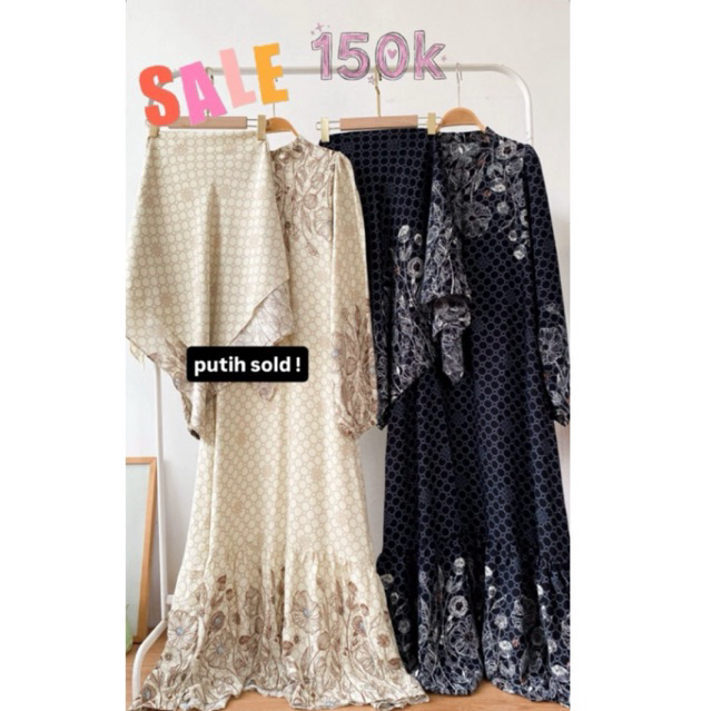 shafa gamis set hijab