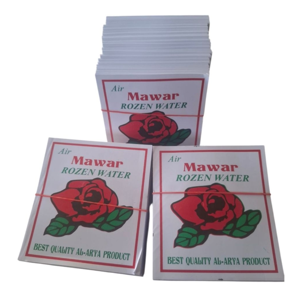3 ikat/1500 lembar kertas air mawar rozen water