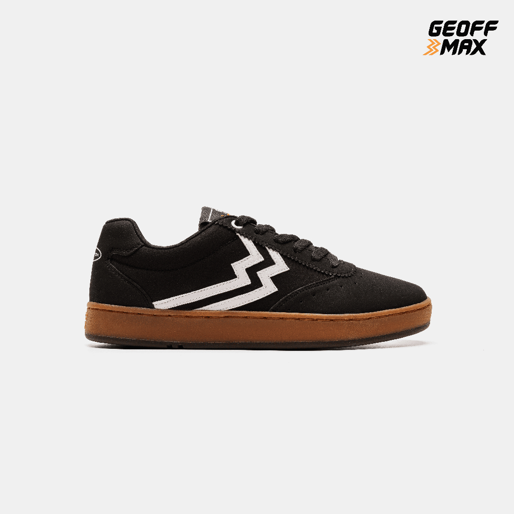 Geoff Max - Boston Black Gum | Shoes Cupsole | Sepatu | Sneakers | Sepatu Pria Wanita