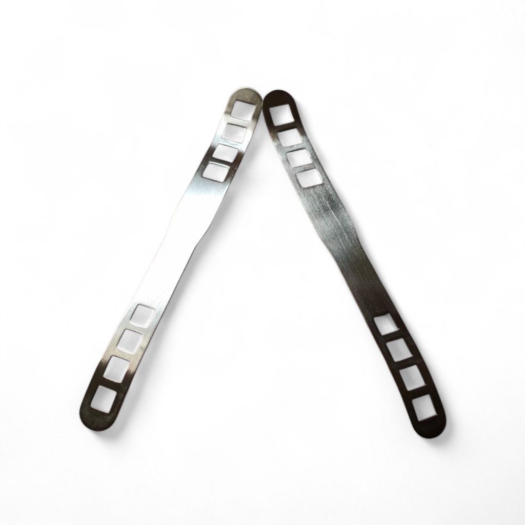 TONGUE SPATEL LUBANG- WOODEN TONGUE STAINLESS