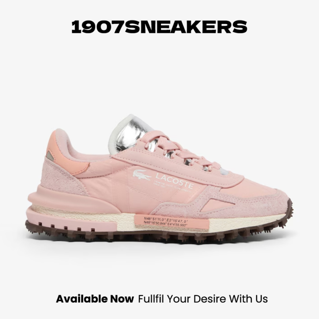 Sepatu Sneakers Wanita Lacoste Elite Active - Pink LAC51SFA0056