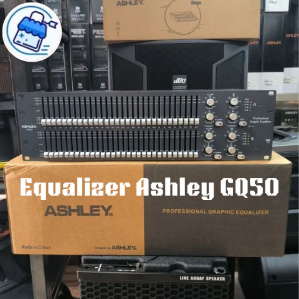 Equalizer Ashley GQ50 Original Equalizer Ashley 30 Band Ukuran 3U
