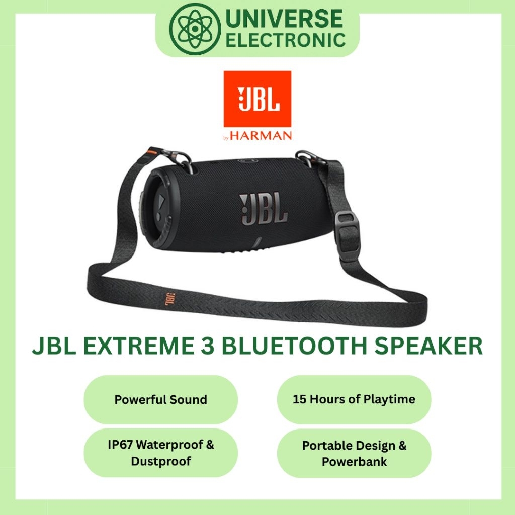 JBL XTREME 3 PORTABLE BLUETOOTH SPEAKER