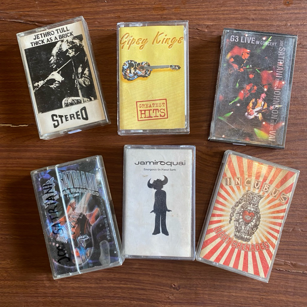 KASET PITA GIPSY KINGS - GREATEST HITS | JETHRO TULL - THICK AS A BRIC.K | JOE S4TRIANI G3 LIVE IN S