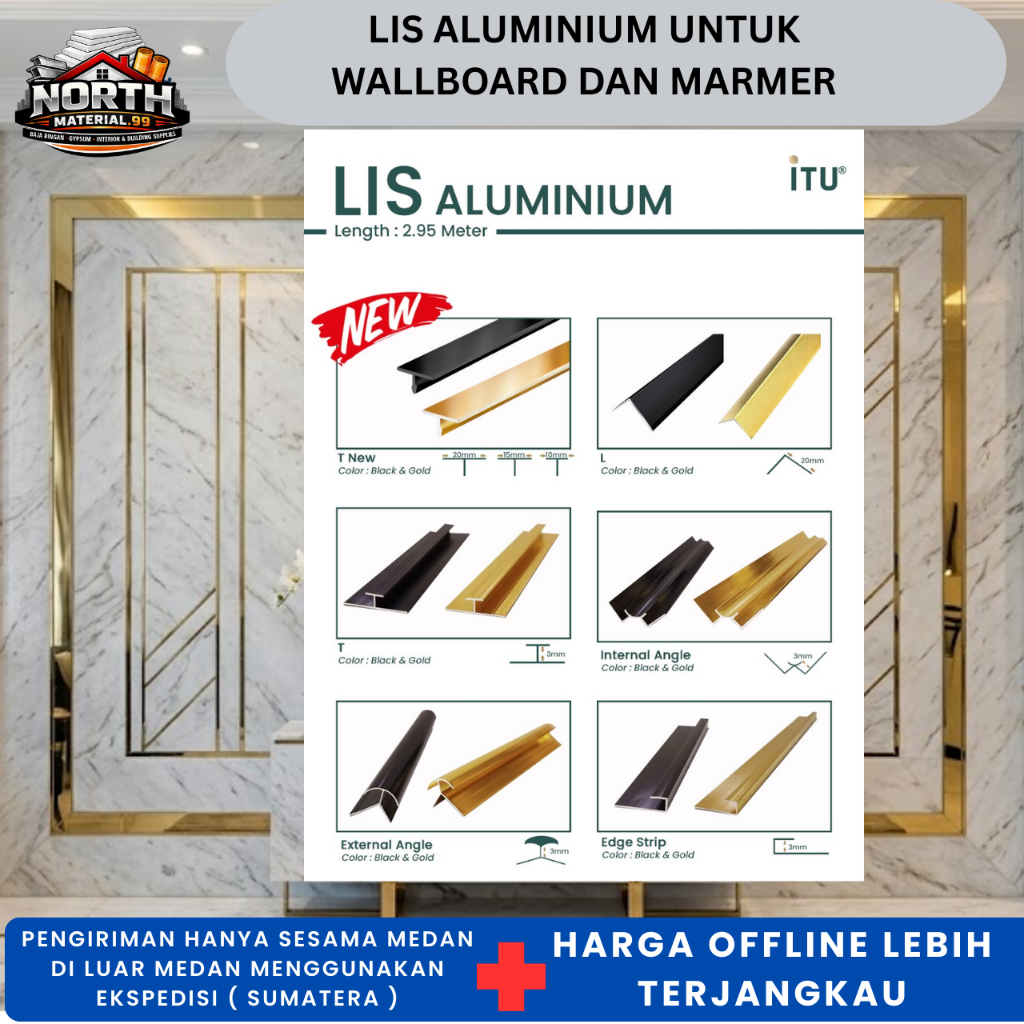 LIS ALUMINIUM WALL MARMER & WALL BOARD - LIS ALUMINIUM ITU