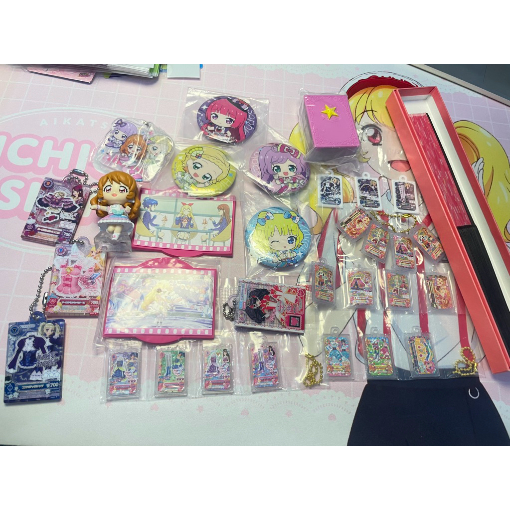 Aikatsu Movie Merch akari ichigo yurika aoi ran akari Sumire Hinaki Aikatsu x Pripara movie Laala So