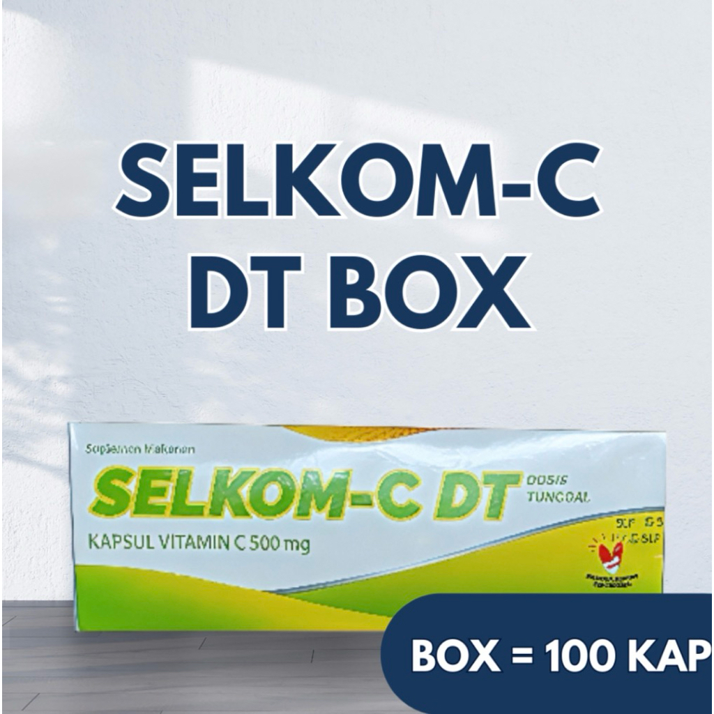 SELKOM - C DT ( 1 BOX = 100 KAPSUL )