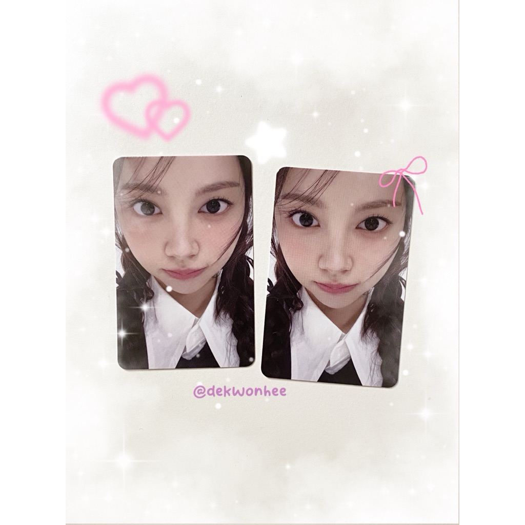 wts photocard official hearts2hearts pc carmen zoom kepang h2h trading card four hearts club 4hearts