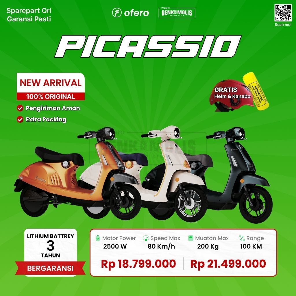 MOTOR LISTRIK OFERO PICCASIO