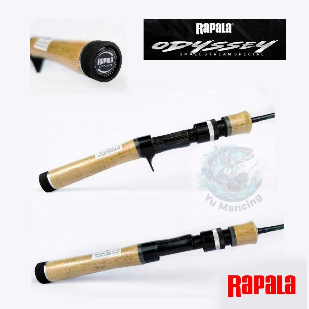 Joran Rapala Odyssey Small Stream Special Fuji - Rod BC dan Spinning