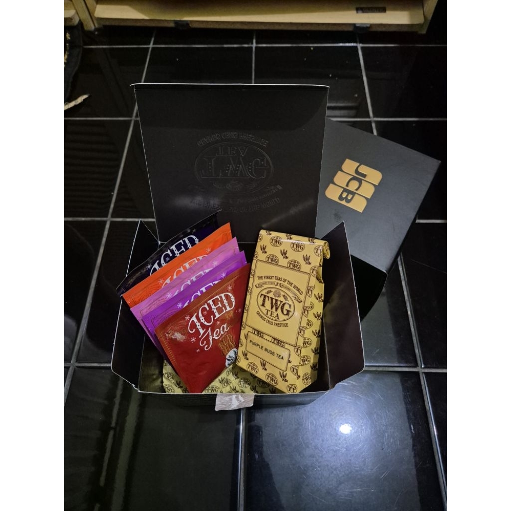 TWG TEA GRANDS CRUS PRESTIGE ICED TEA RED CHAI POMME PRESTIGE PINK FLAMINGO TEA PARTY COCKTAIL HOUR 