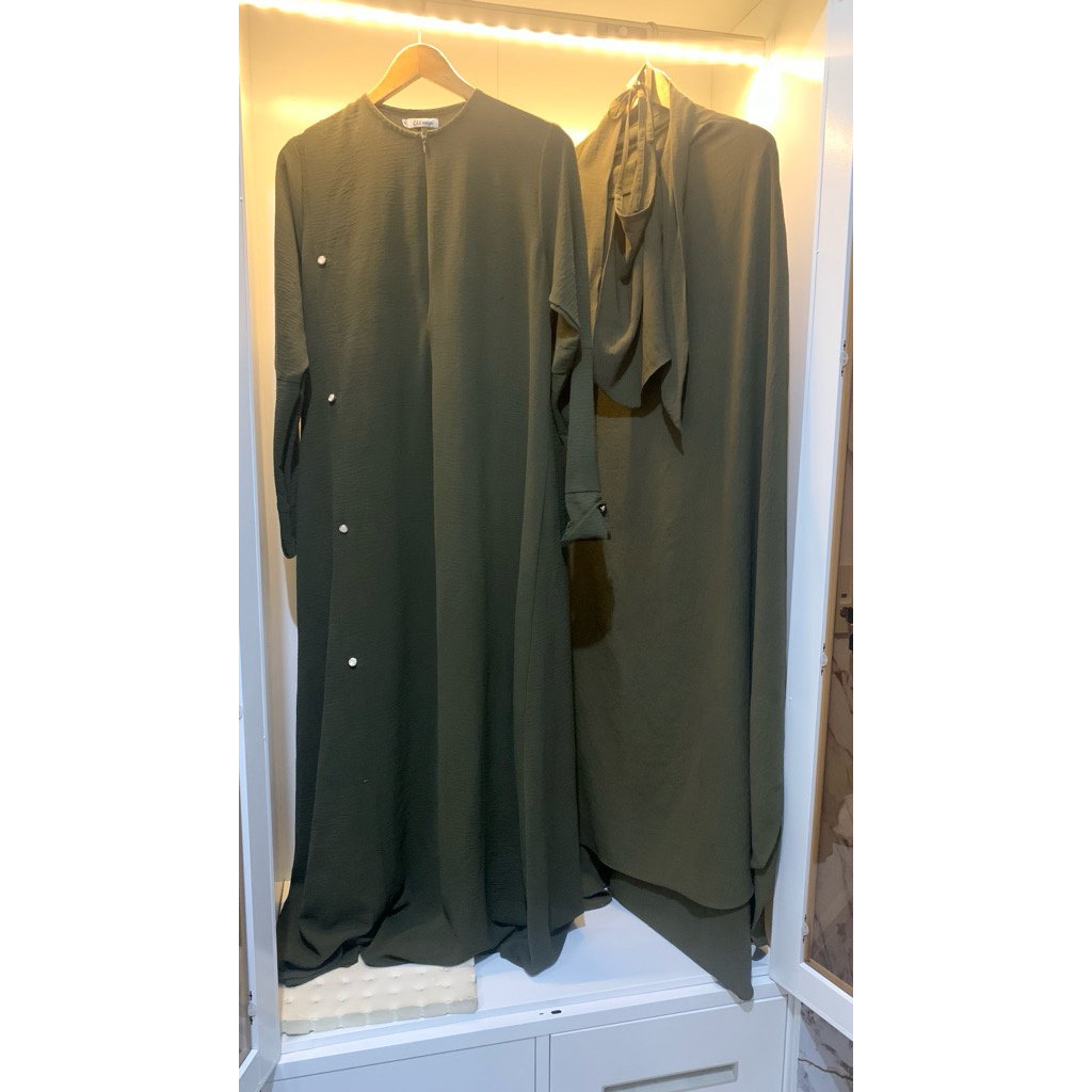 Pl gamis set fk army