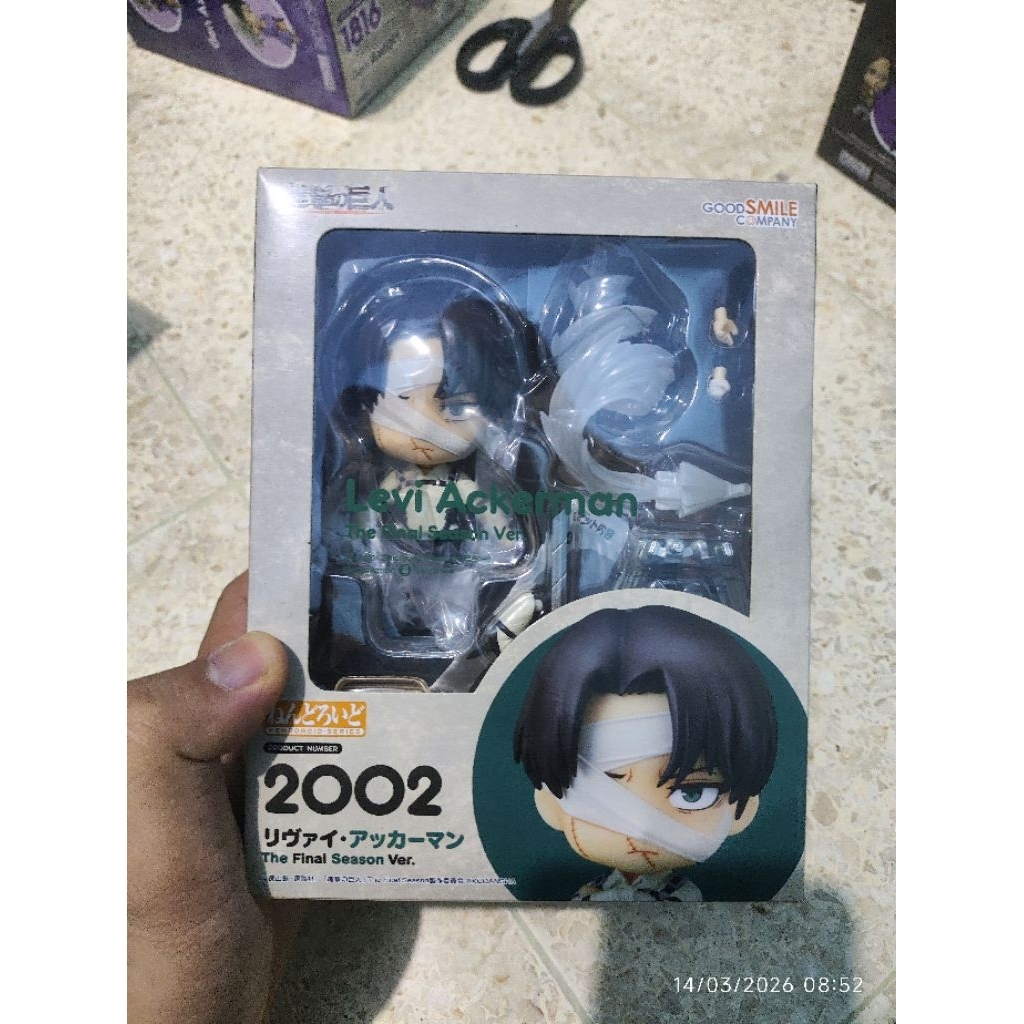 Nendoroid Levi Mikasa Ackerman Final Season Version Original