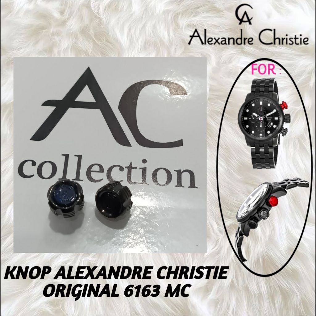 knop / crown Alexandre Christie original 6163 MC