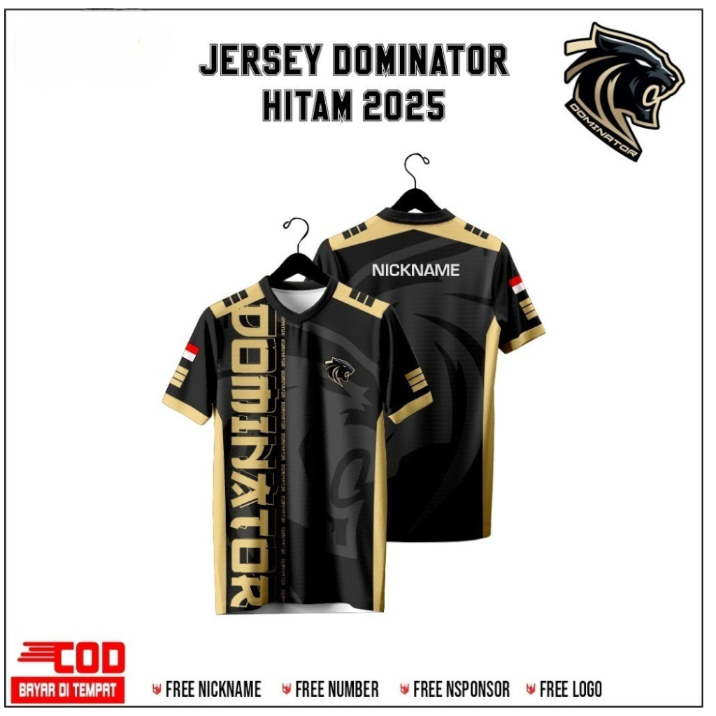 Kaos Gaming Free Fire Full Printing Desain Keren Bahan Adem