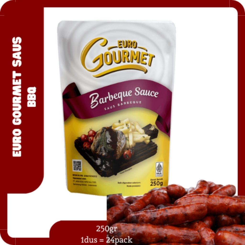 Euro Gourmet Saus Barbeque 250gr
