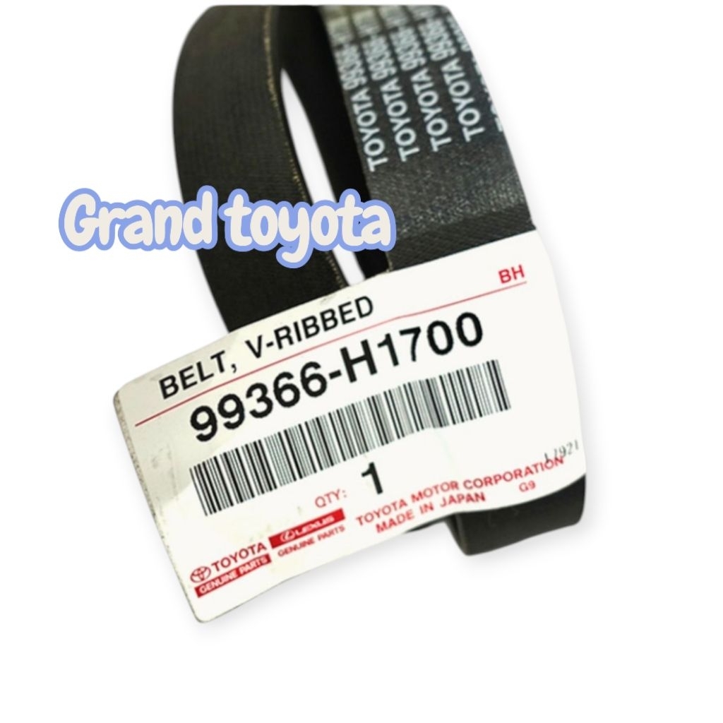 Van belt Fan Belt Altis 2007-2010 Original 6PK1700