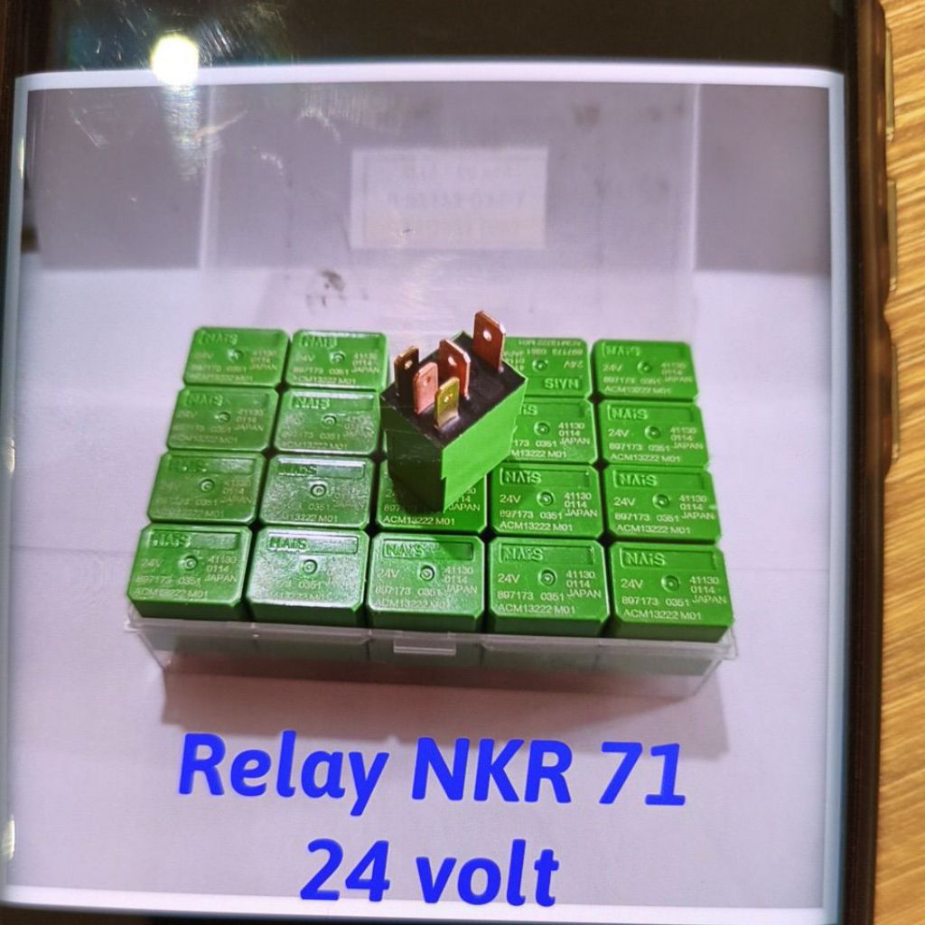 Relay 24 volt NKR 71
