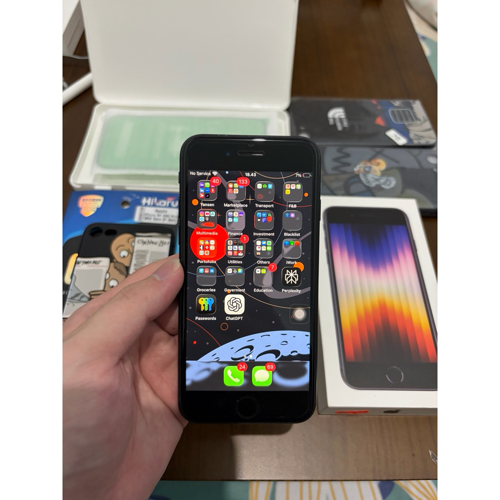 iPhone SE 2022 SECOND MULUS 99% – SIAP GENGGAM KENCANGNYA IPHONE MURAH