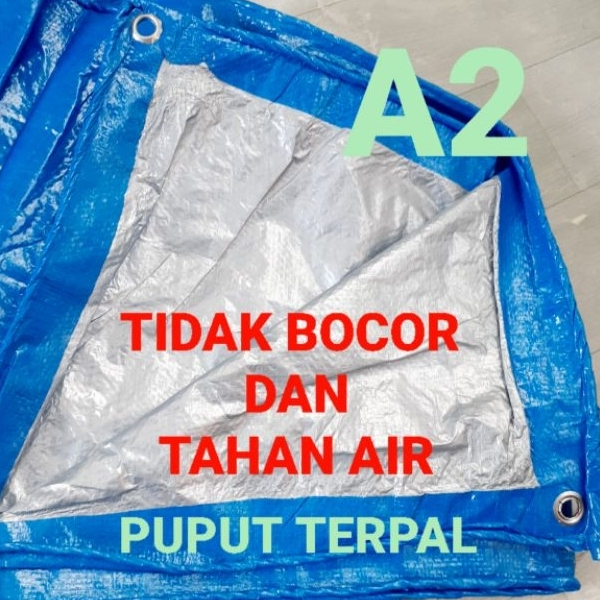 Terpal tenda 2x2 A2 terpal kolam ikan terpal jemur padi