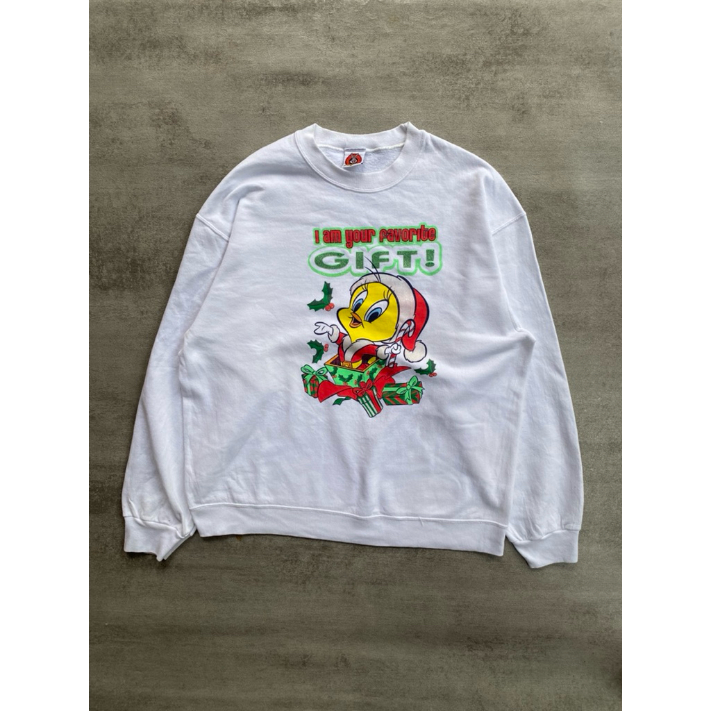 CREWNECK VINTAGE LOONEY TUNES TWEETY