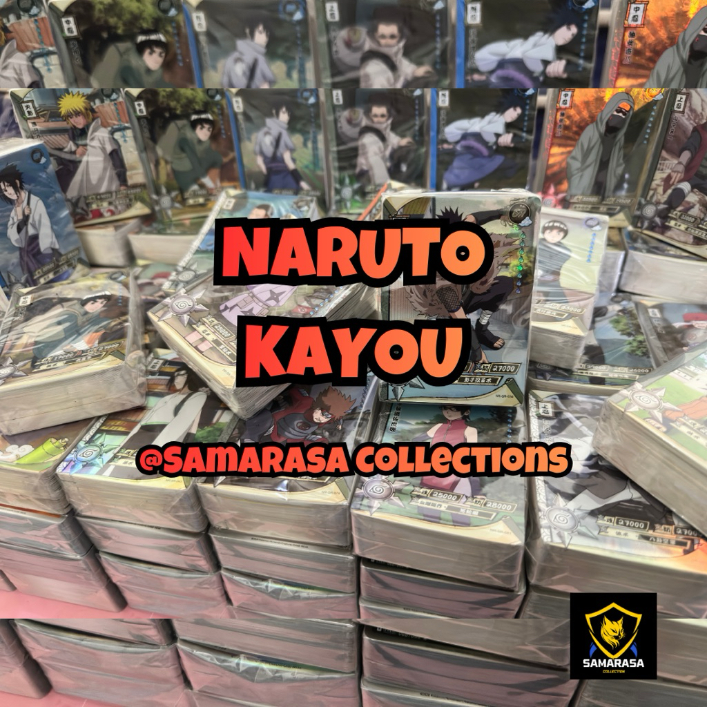 Bulk Kartu Naruto Kayou Original R & SR | Random Card Naruto TCG | Koleksi Anime Naruto