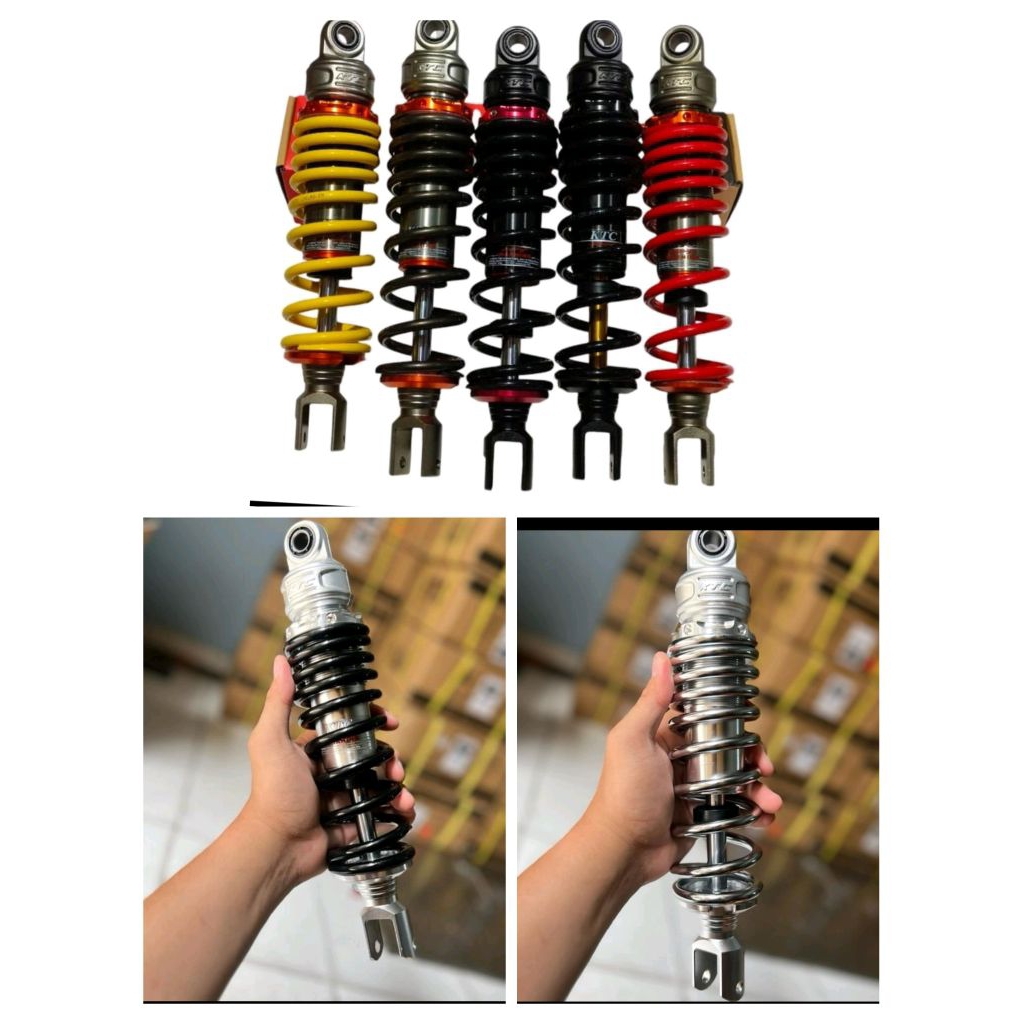 shock belakang ktc racing mio UK 300mm