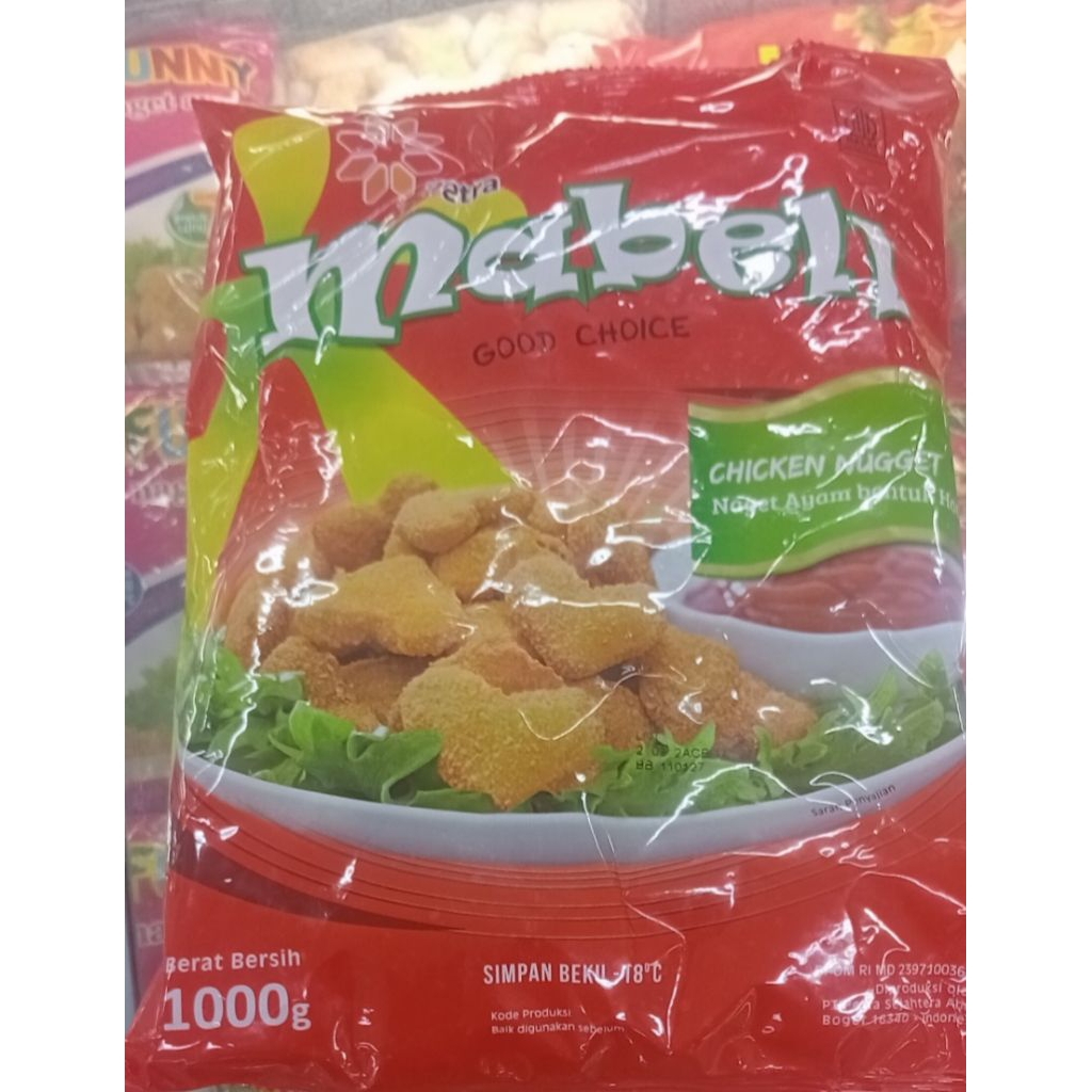 Mabeli Chicken Nugget Ayam 1.000 gr
