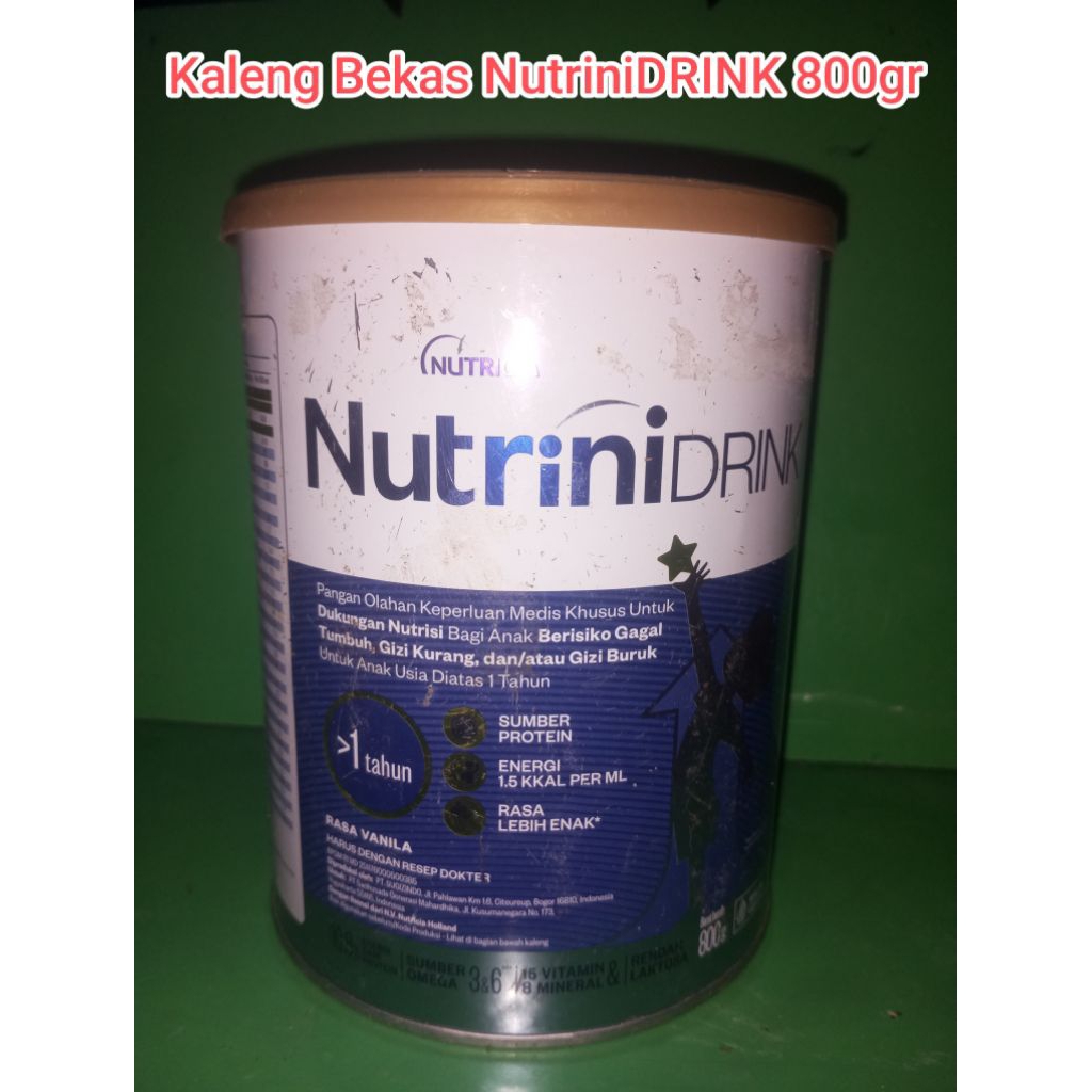Kaleng Bekas NutriniDRINK 800gr