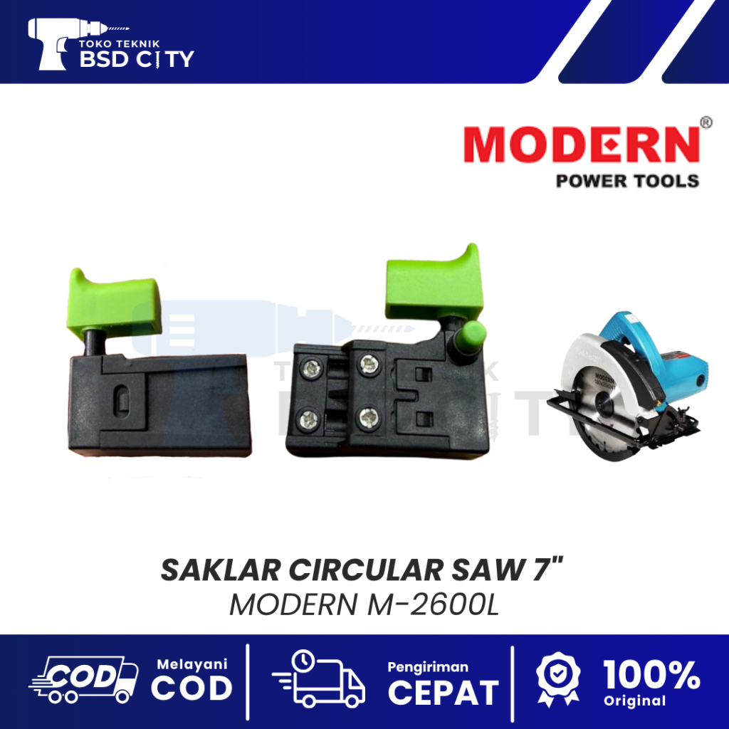MODERN Switch M-2600L Saklar Circular Saw 7"