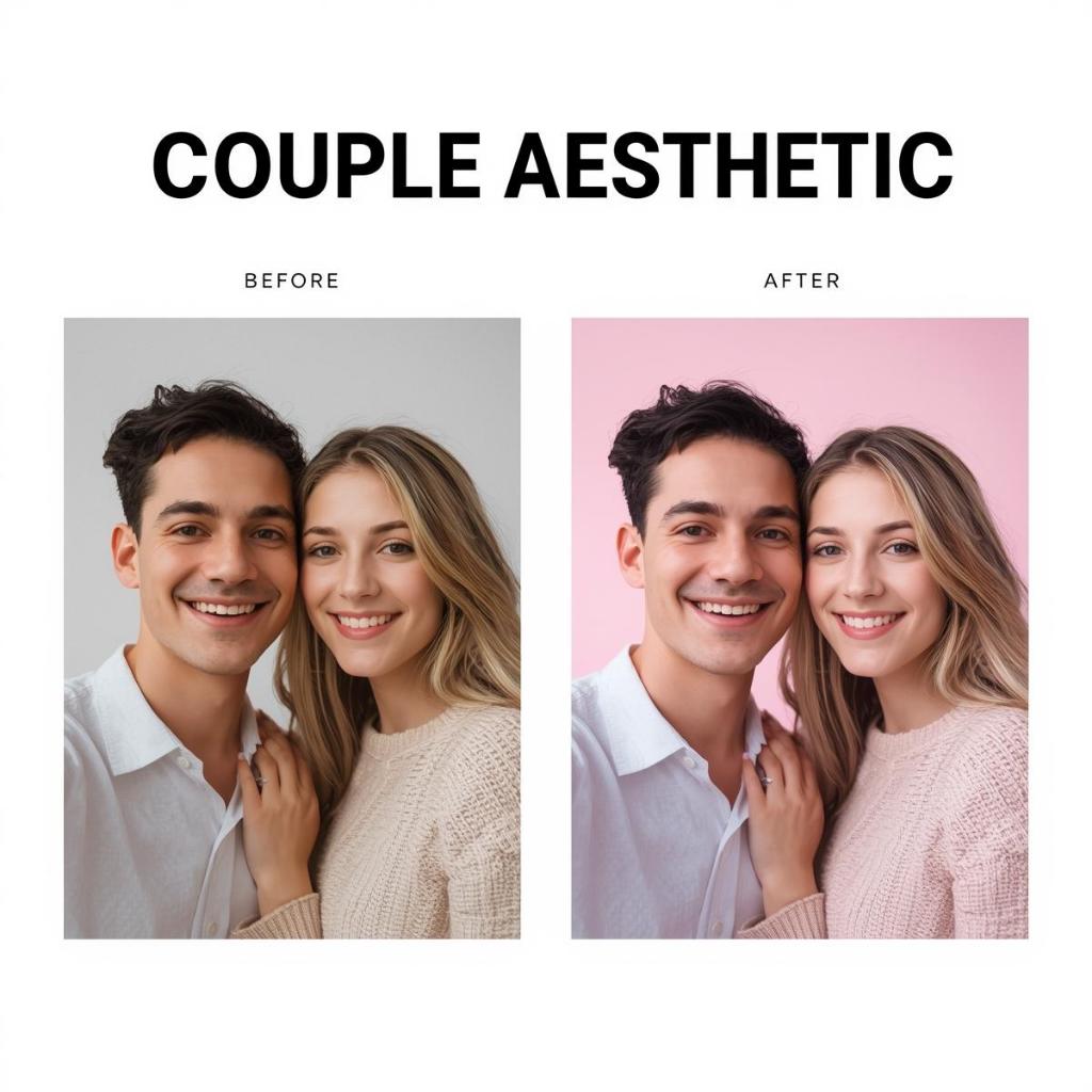 Edit Foto Couple Dramatic Love