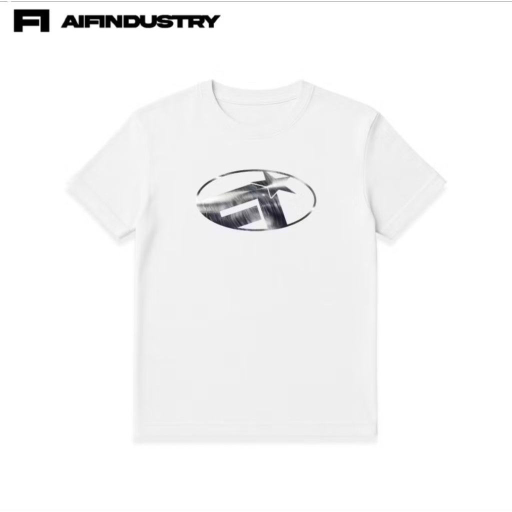 Preloved Fitted Tee Aif Industry second lokal