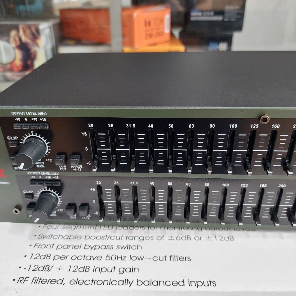 equalizer 231 sub equalizer EQ 231sub equalizer 231 plus subwoofer