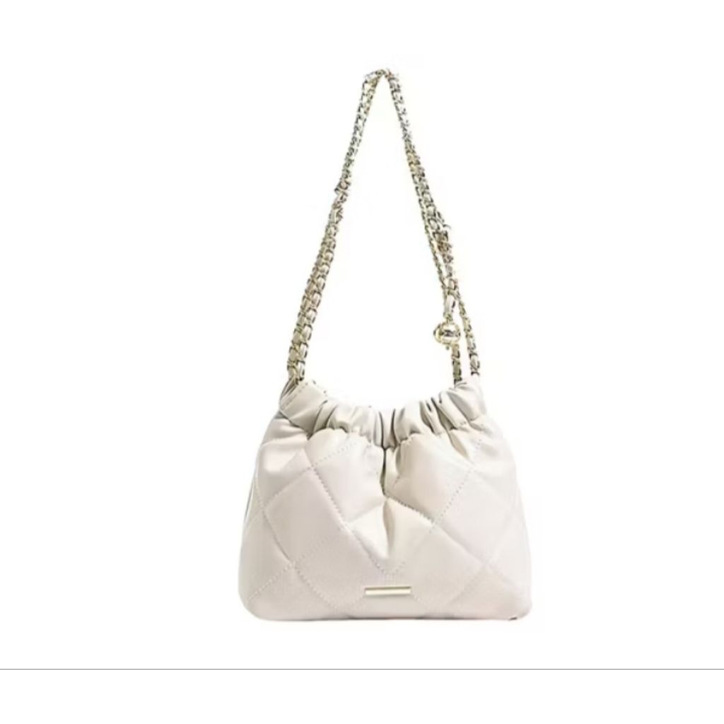 NEW Tas Selempang Wanita Jennie Warna Putih Tulang