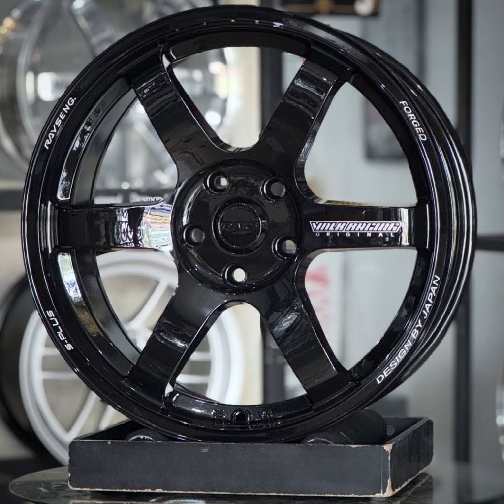 velg racing r18 VOLKRAYS TE37 FLOW FORMING velg mobil ring 18 Innova hrv crv civic terios rush xpand