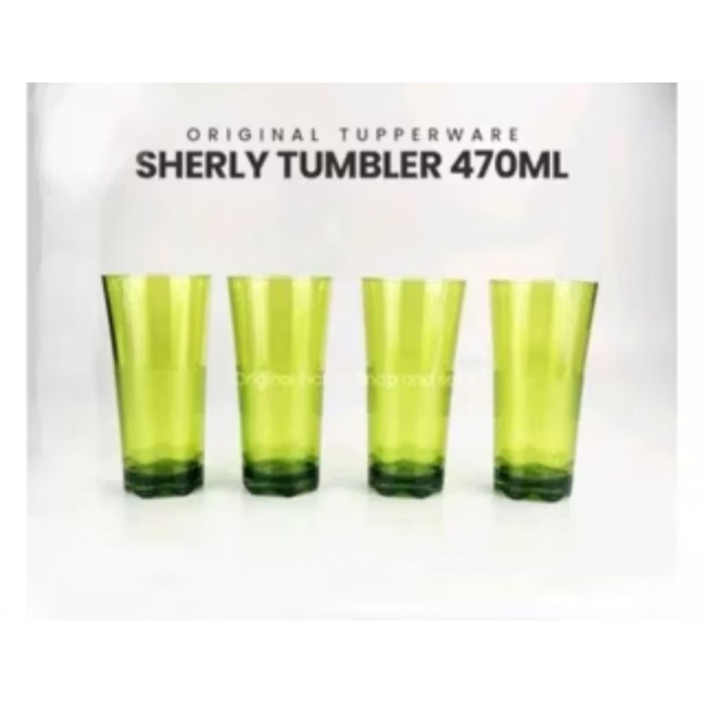 gelas kristal tupperware