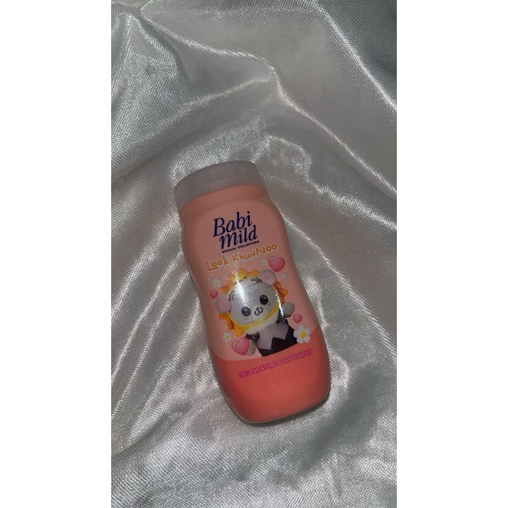 bedak tabur babi mild x look khunnoo