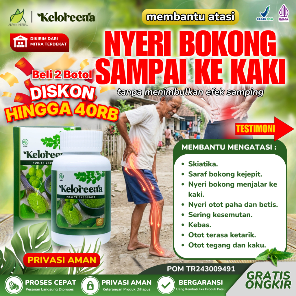 Obat Nyeri Skiatika, Saraf Kejepit Bokong Sampai Kaki, Sciatica, Nyeri Otot Paha dan Betis, Otot Ket