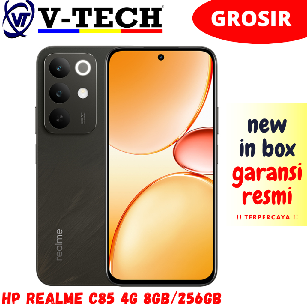HP REALME C85 4G 8GB/256GB SWAN BLACK