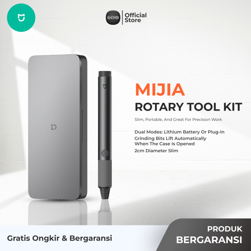 Xiaomi Mijia Rotary Tool Kit Mini Drill 22000RPM Engraving Pen DIY Grinder Polisher 16 Bits